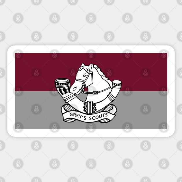 Grey's Scouts Flag Sticker by Jack Ryan